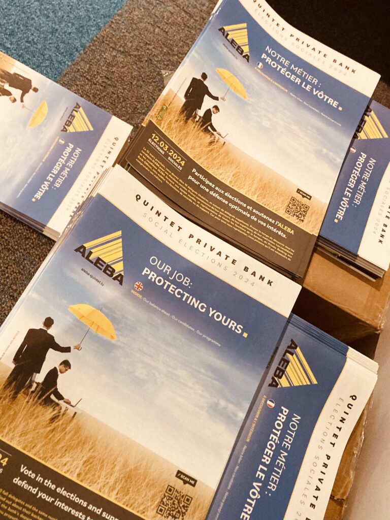 Tournée de distribution de la brochure ALEBA