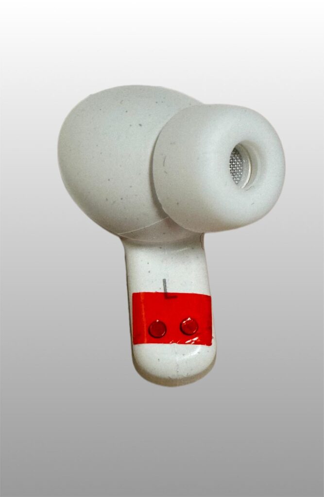 Étiquette rouge de protection à retirer